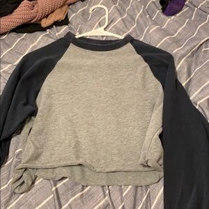 Cute baseball crop vintage